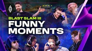 FUNNIEST MOMENTS of BLAST Slam III Dota 2