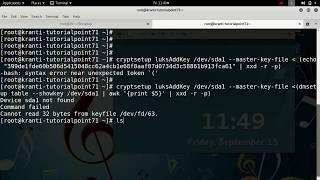 Reset forgotten luks partition passphrase key ( Recovery) - cryptsetup