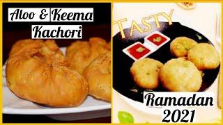 Iftar Special Recipes▪︎Aloo & Keema Kachori Recipe by @ayeshaskitchen95