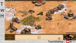 AoE2 256 Tech Mod Gameplay and Commentary.