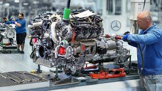 Wie Deutschland in einer riesigen AMG-Fabrik extrem leistungsstarke V8-Motoren baut