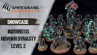 Indomitus Novokh Dynasty Necrons level 2 – Showcase