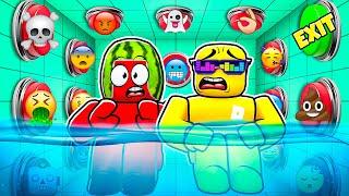 100 Buttons... BUT ONLY 1 LETS YOU ESCAPE
