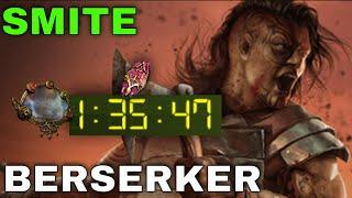 Very Fast Leap Slam - Smite Berserker Leveling - 13 Mirror Budget - Project Speedrun [PoE]