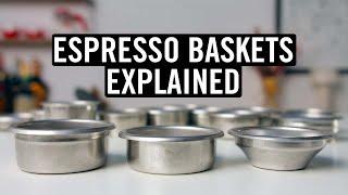 Espresso Machine Baskets Explained