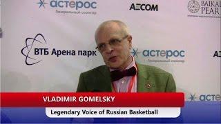 ISBL Cup Final Four 2015: Vladimir Gomelsky - Legendary Voice of Russian Basketball