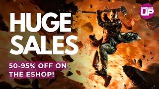 A HUGE Nintendo Eshop Sale | 50% - 95% off these GREAT GAMES!