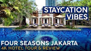 FOUR SEASONS HOTEL Jakarta, Indonesia 【4K Hotel Tour & Review】Perfect STAYCATION!