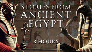 3 Hours of Stories from Ancient Egypt | Full Reading | Relaxing Mythology ASMR