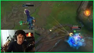 Faker Movement VS LPL Corki