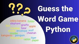 Python Word Guessing Game for Beginners