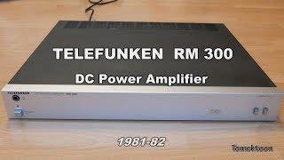 Telefunken RM 300 DC Power Amplifier teardown/inside (1981-82)