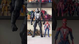 New Gameverse Venom size comparison! #venom #actionfigures #spiderman  #marvellegends #comparison