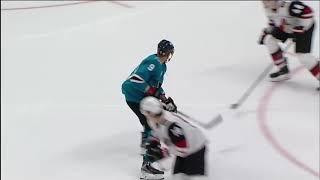 Alex Barabanov's great pass to Evander Kane goal vs Coyotes 2021