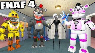 АНИМАТРОНИКИ ПУГАЮТ ОХРАННИКА FNAF 4 COOP ГАРРИС МОД ► Garry's Mod