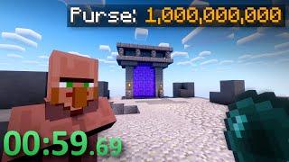 How to Make a 1,000,000,000 Coins in under 1 Minute (Hypixel Skyblock)