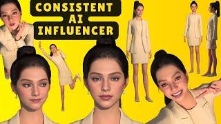 How I Created a 3D AI Influencer with CONSISTENT Face and Body in 5 Minutes with Rendora AI