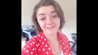 Maisie Williams,Day in the life of Maisie Williams