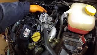 How to remove the intake manifold  Vauxhall 1.9 CDTI / Как снять впускной коллектор Opel 1.9CDTI