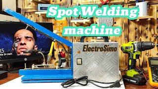 كيفية صنع آلة التلحيم النقطي  spot welding machine