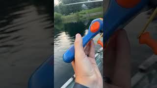 1st bass feels #shorts #shortvideo #fish #fun #fishing #fishingtips #series #bassfishing #fatherhood
