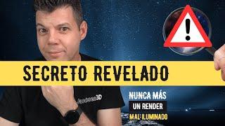 SECRETO REVELADO | cómo iluminar un render correctamente