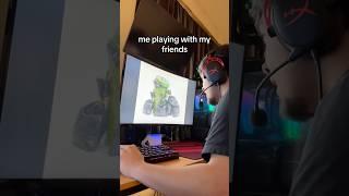 Gaming With Friends Vs Gaming Alone… #shorts #viral