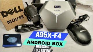 A95X F4 Android TV Box Amlogic S905X4 | (Unboxing + Review) |Original Android TV box buy in Pakistan