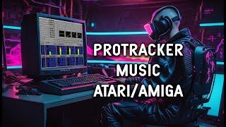 ProTracker 2 (Atari STe/Amiga) MOD music: "Sqeezer" by Seabrush (20 Kbytes) Pro tracker