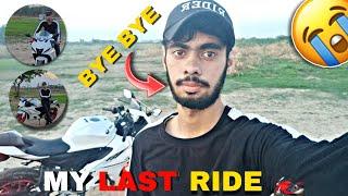 BYE BYE R15  | MY LAST RIDE | PRATHAM VERMA VLOGS