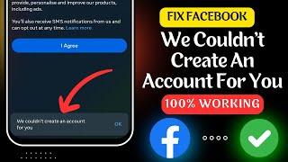 How to Fix Facebook We Couldn't Create An Account For You