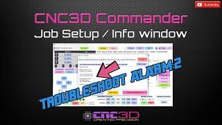 CNC3D Commander - Job / Info window - Powerful GRBL control software