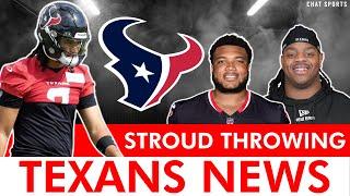 REACTION C.J. Stroud Throwing, Texans O-line In Shambles? Trevor Lawrence INJURED? Latest NFL News