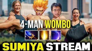 Girl Party 4-Man Cataclysm Wombo Combo | Sumiya Invoker Stream Moment 3615