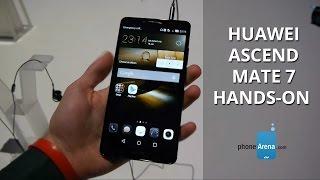 Huawei Ascend Mate 7 hands-on