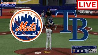 LIVE New York Mets Vs Tampa Bay Rays | Spring Training | 3/1/2025 MLB The Show 24 Gameplay 