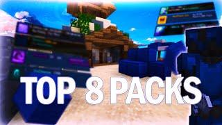 TOP 8 BEST TEXTURE PACKS FOR BEDWARS IN 2023!! 