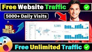 Get Free Unlimited Traffic for website / Latest Free Website Traffic Software / Traffic Generator