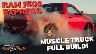 Factory Muscle Truck gets Faster! Stacey David's Ram 1500 Express DRAG'N'WAGON Full Build on Gearz