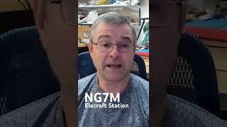 Gear list in the NG7M shack #hamradio #hamoperator #elecraft