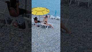 Batumi Georgia Beach ️ #batumi #georgia #beach