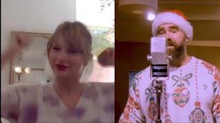 Taylor Swift Reacts to Jason Kelce's Emotional Tribute to Travis Kelce in His New Christmas Song