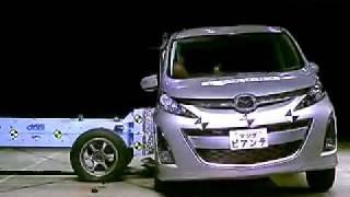 Crash Test 2009 Mazda Biante (Side Impact) JNCAP