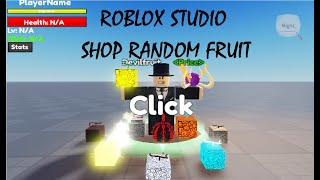 ROBLOX STUDIO  /How To Make Shop Random Fruits ( Give Away Model )