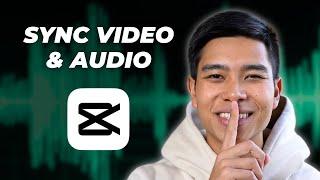 How to Automatically Sync Video & Audio on CapCut | Mac & PC