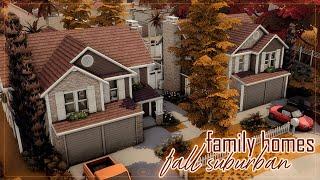 Семейные дома | Симс 4: Строительство | Two Family Homes | The Sims 4: Speed Build