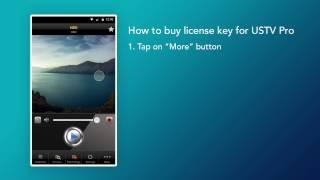 How to buy license key for USTV Pro