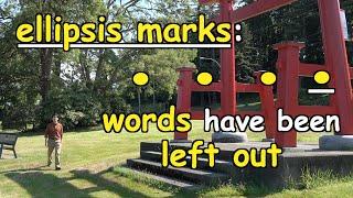 How to Use Ellipsis Marks in Conjunction with a Period | When to use Four Periods Instead of Three