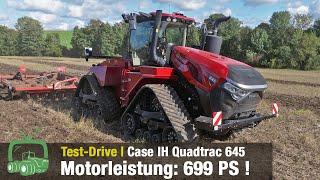 Case IH Quadtrac 645 | Test-Drive | Raupentraktor | 699 PS | + Update: Case IH AF10 & AF11