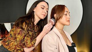 ASMR Perfectionist Commercial Shoot Hair Styling | French Braid, Clothes, Makeup, Finishing Touches